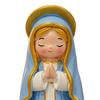 Cute Girl Resin Figurines, Mini Praying Girl Collectible Figure, Little Girl Statue Ornaments for Home Office Desktop Decor