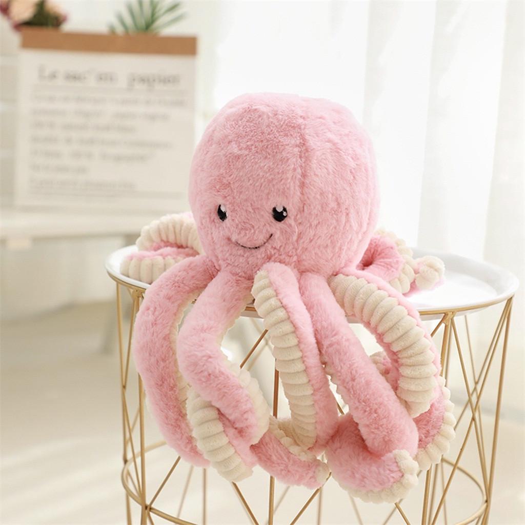 MISS Lovely Octopus Dolls Cute Soft Stuffed Plush Toy Marine Animal Birthday Gifts