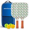 Children's Cartoon Fiberglass Pickleball Paddle Set