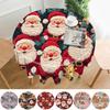Christmas Tablecloth Circular Dining Table Tablecloth (lace)