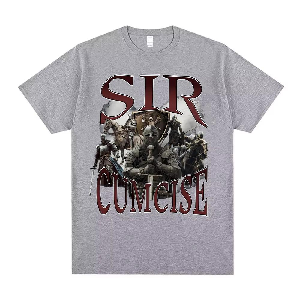 2026 Sir Cumcise Graphic T Shirt Unisex Unisex Vintage Oversized Tshirt Short Sleeve Loose Casual Crew Neck T Shirts Unisex