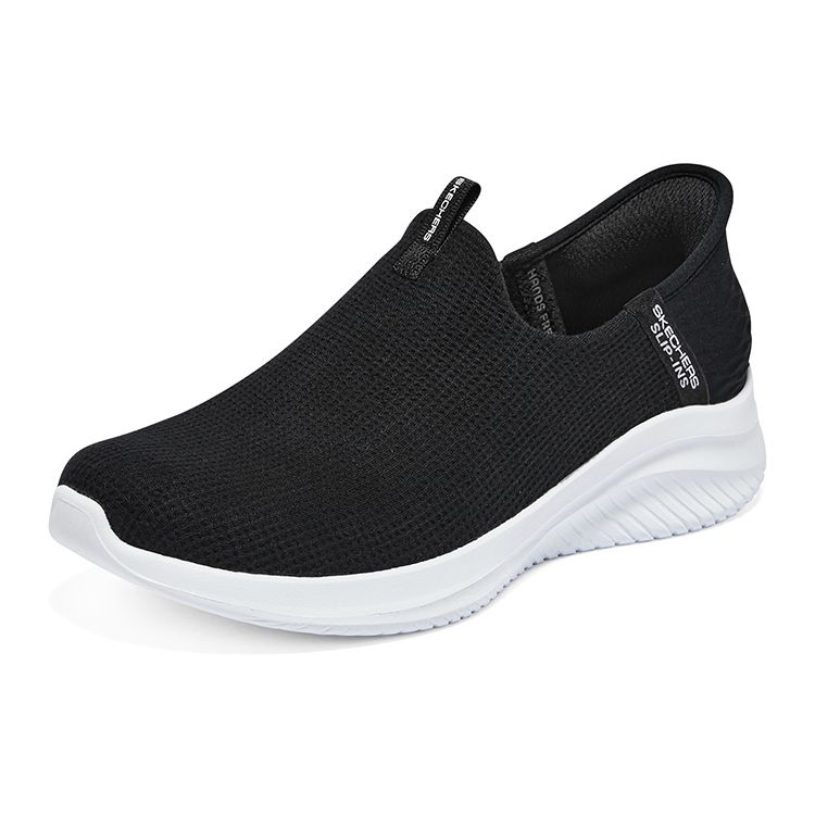 Skechers Ultra Flex 3.0 Slip-Ins Удобные Легкие Повседневные Туфли Женские повседневные туфли Черный 150171-BLK