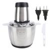 Food Processor with 300W Pure Copper Motor Highly Efficient 3L SUS Stainless Steel Multifunctional E