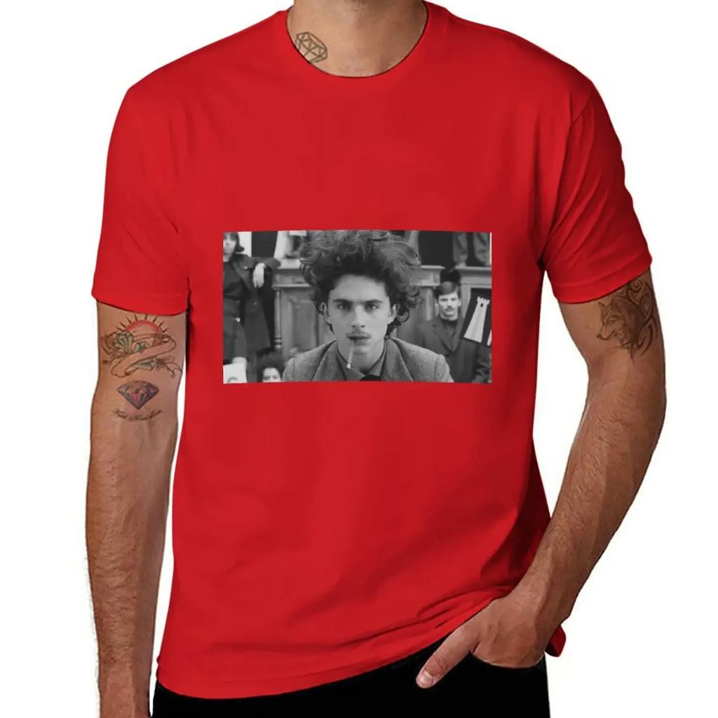 Timothee Chalamet French Dispatch T-Shirt tees customizeds tops graphic t-shirts pack