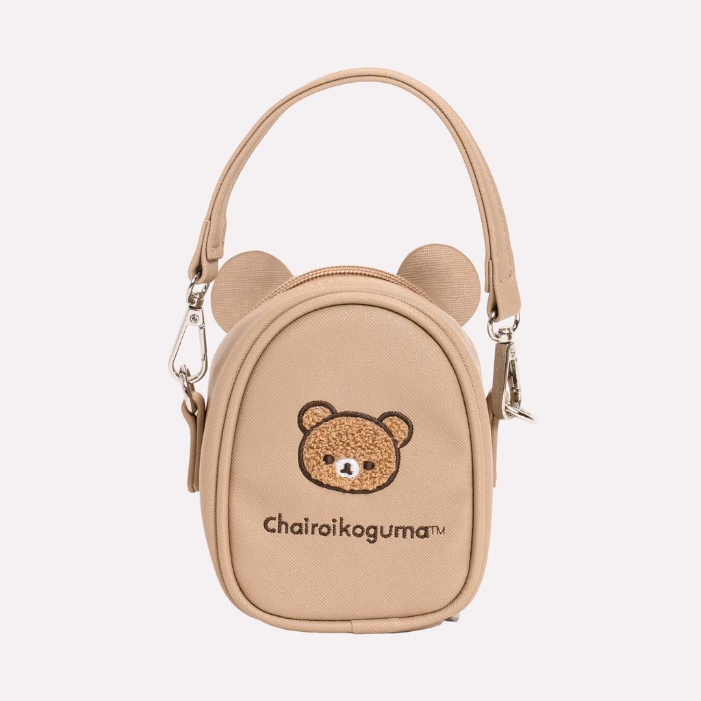 [OZaKKa] Мини плюшевый кошелек (Коричневый Когума) OMNC-RK-C Плюшевая активность Ошикацу