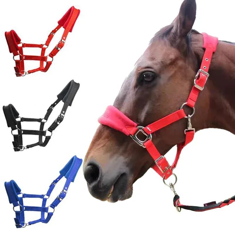 1 шт. Мягкий padded попона для пони, уздечка, недоуздок, аксессуары для верховой езды, эргономичный, удобный, не стесняющий движения уздечки