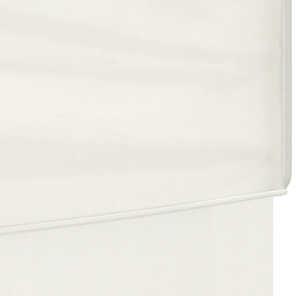 vidaXL Partyzelt Faltbar mit Seitenwänden Creme 2x2 m