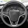 Автомобильные аксессуары, кожаная накладка на руль для Vauxhall Opel Insignia (Коннектикут) 2013-2017 для Buick Regal GS 2014