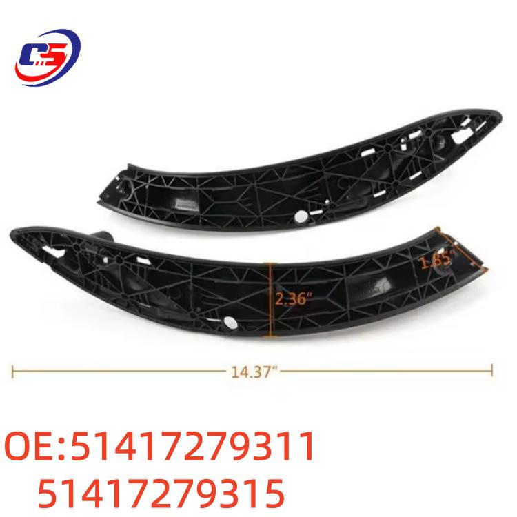 BMW F30 Interior Door Handle Set - Black & Beige (51417279311 & 51417279315)