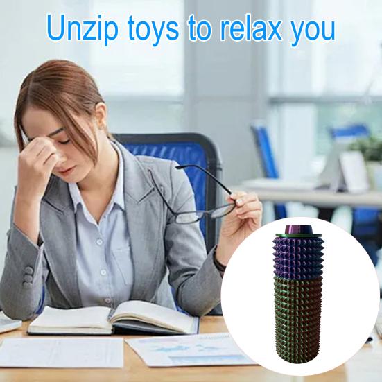 Spiky Grippie Stim Fidget Toy Вращающаяся Голова Снятие Стресса Подростки Взрослые Карманный 3D Напечатанный Инструмент Для Стимуляции Боли Портативный Ручной Упругий Ролик