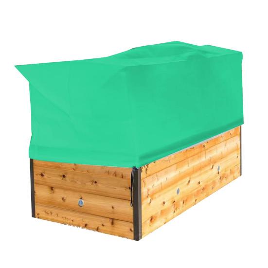 Прямоугольный контейнер для цветов, морозостойкий чехол для растений, противоморозные чехлы с завязкой, утолщенный многоразовый зимний щит для балконного цветочного ящика