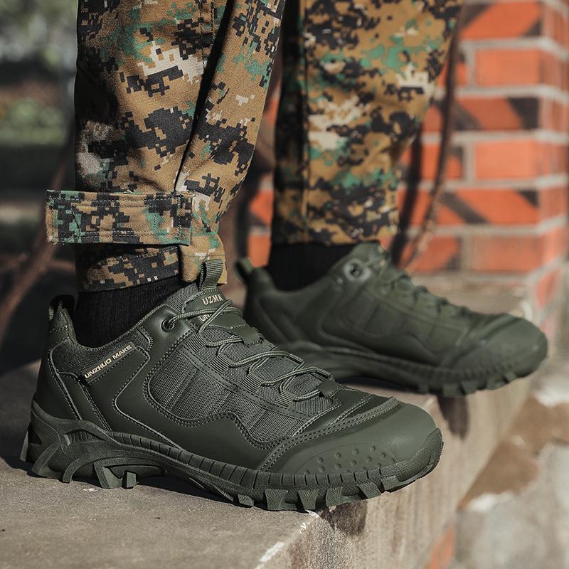 Новые мужские тактические ботинки, армейские нескользящие рабочие ботинки, дышащие армейские ботинки специального назначения, мужская военная мотоциклетная обувь