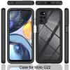 Чехол для телефона Motorola G22/Moto E32 из ПЭТ-пленки со защитным стеклом «Звездное небо»