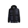 Originals Trefoil Letter Print Color Block Hooded Sports Jacket Men Jackets Black HC0353