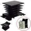 Aluminum Heat Sink SSR Dissipation for Single Phase Solid State Relay 10A-40A