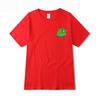 Summer Men T-Shirt Sad Frog Mens Clothing Printed Funny T Shirts Casual Short Sleeve Tops Cotton Tee Shirt For Man Loose Tshirt