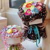 Soft Mesh Fabric Sheer Organza Gauze Creative Gift Wrapping Paper  Flower Bouquet