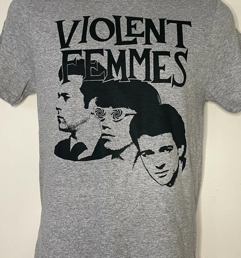 VTG Violent Femmes T-shirt Gray Unisex All sizes S-5Xl XX514