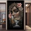 Abstract Flower Landscape Woman 5d Diy Diamond Painting Full Square Round Dark Princess Diamond Mosaic Jewelry Cross Stitch