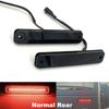 2pcs Amber Red Turn Signal Dynamic Flowing LED Side Marker Light Kit For Hummer H2 2003-2009