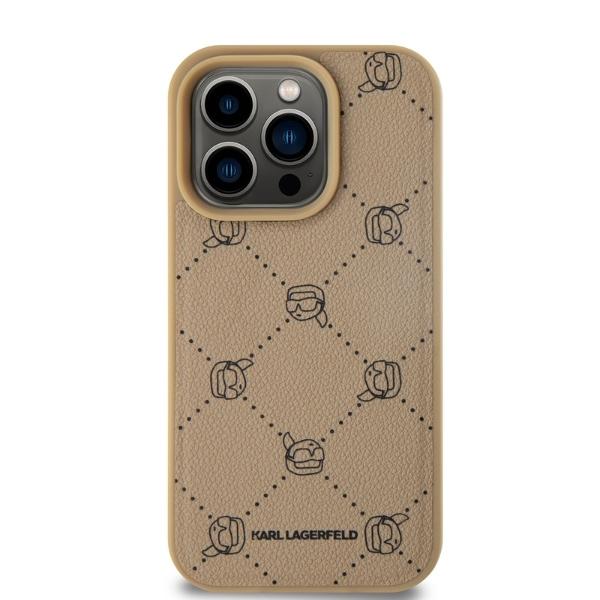 Karl Lagerfeld Klhmp15Xpgkhphe Iphone 15Pro Max 6.7 Beżowy/Beige Magsafe Karl Heads