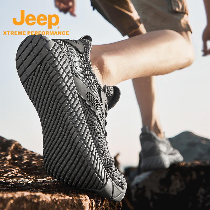 Jeep Мужская летняя обувь для хайкинга на открытом воздухе