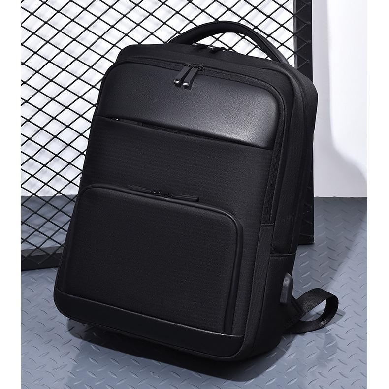 Новый унисекс однотонный водонепроницаемый и дышащий деловой модный повседневный универсальный рюкзак для повседневного использования