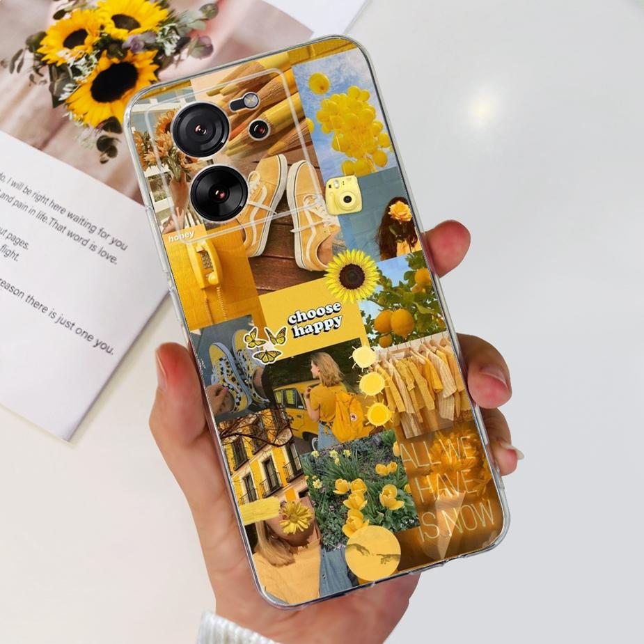 Чехол для Xiaomi 13T Pro Роскошная окрашенная задняя крышка Прозрачный силиконовый чехол для телефона Для Xiaomi Mi 13T Pro 13TPro Мягкие чехлы Сумки 6.67''