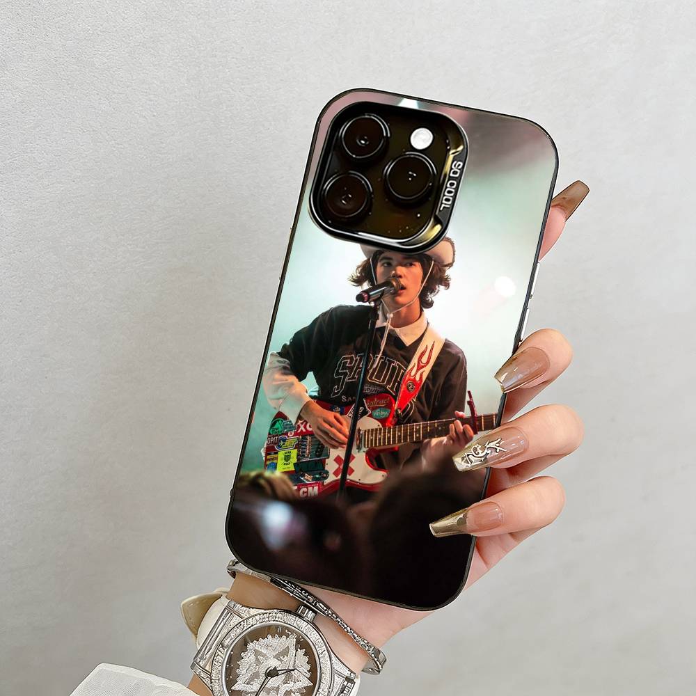Чехол для телефона Singer C-Conan G-Gray-S для iPhone 17,16,15,14,13,12,11 Plus,Pro Max,XS,Цветной Серебряный Покрытый Внутренний Чехол