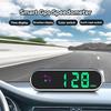 Новый цветной дисплей GPS цифровой спидометр часы HUD дисплей сигнализация превышения скорости переключатель км/ч миль/ч для всех автомобилей рождественский подарок