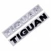 3D Metal Chrome Silver Black Car Sticker Rear Trunk Body Fender TIGUAN Letters Labeling Emblem Badge Logo