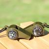 Survival Whistle with compass Thermometer for camping High Decibel Safety Whistle Referee Cheerleading Whistle for camping