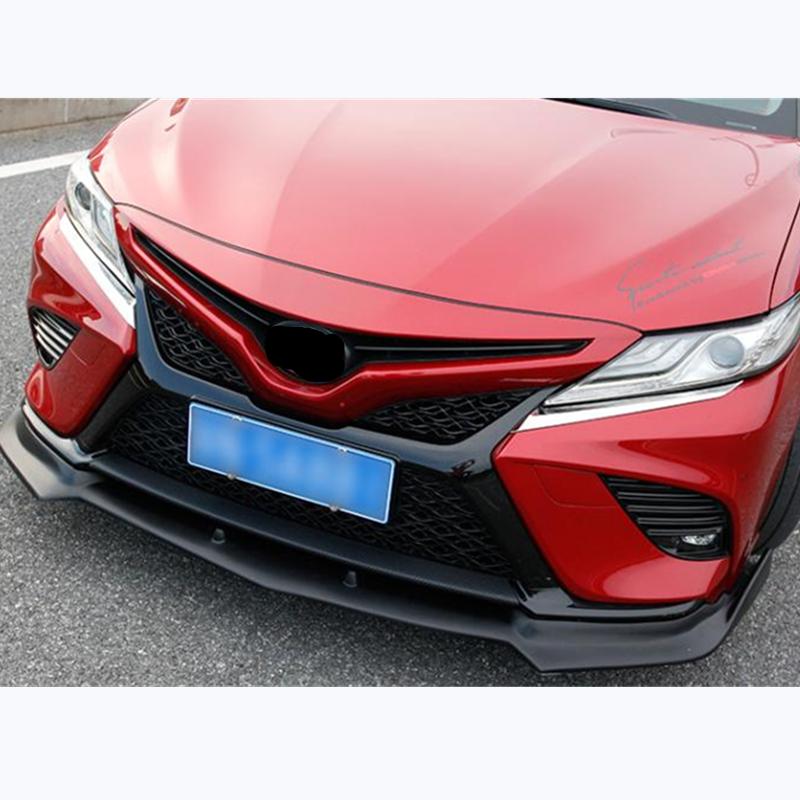 Для Toyota Camry XV70 накладки на фары автомобиля, декоративные аксессуары 2018, нержавеющая сталь, черный, синий