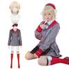 Shigure Ui Cosplay Costume with Adult School Stage Outfit Ui Cosplay with Size [Excellent Quality] Wig, Uniform, VTuber, Costume, Festival, Event,