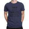 Men's This Is Calm And It's Doctor T Shirt Criminal Minds Aaron Hotchner Pure Cotton Clothes Humor Short Sleeve  Collar Graphic