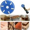 6 Teeth Wood Carving Disc Angle Grinder Accessories 16mm 22mm Arbor Bushing Tea Tray Milling Cutter Woodworking Tool