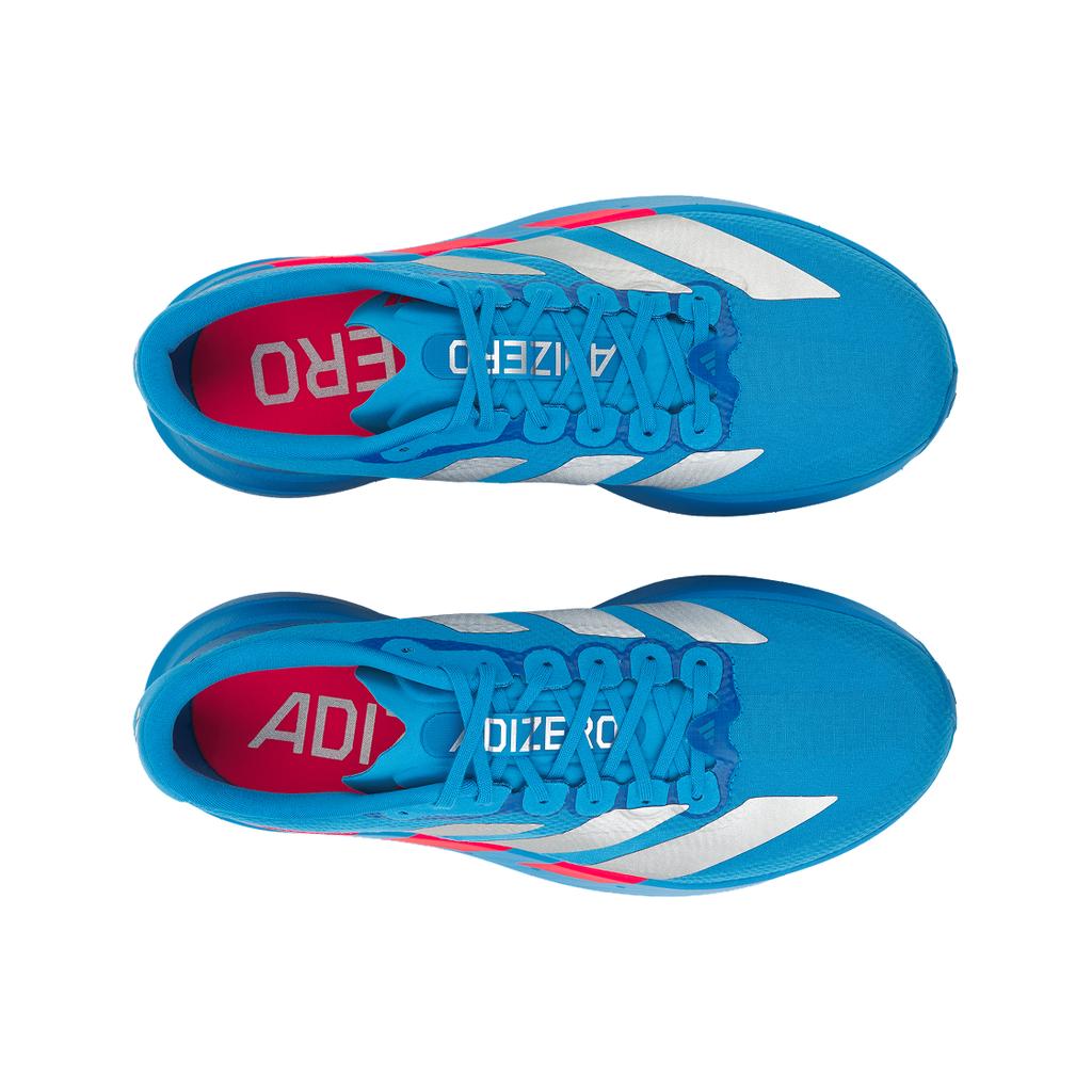 adidas Adizero Evo SL Синий Солнечный Мужские Кроссовки Серебристо-Металлический Ярко-Красный JR2023