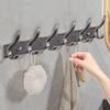 Алюминиевая вешалка для одежды Space, настенная вешалка, прочный держатель для одежды