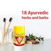 Pack of 3 Vicco Vajardanti Ayurveda Tooth Powder 100Gram Each Bottle