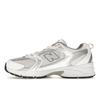 New Balance 530 White Silver Ice Wine Unisex Sneakers Silver-Metallic MR530SGC