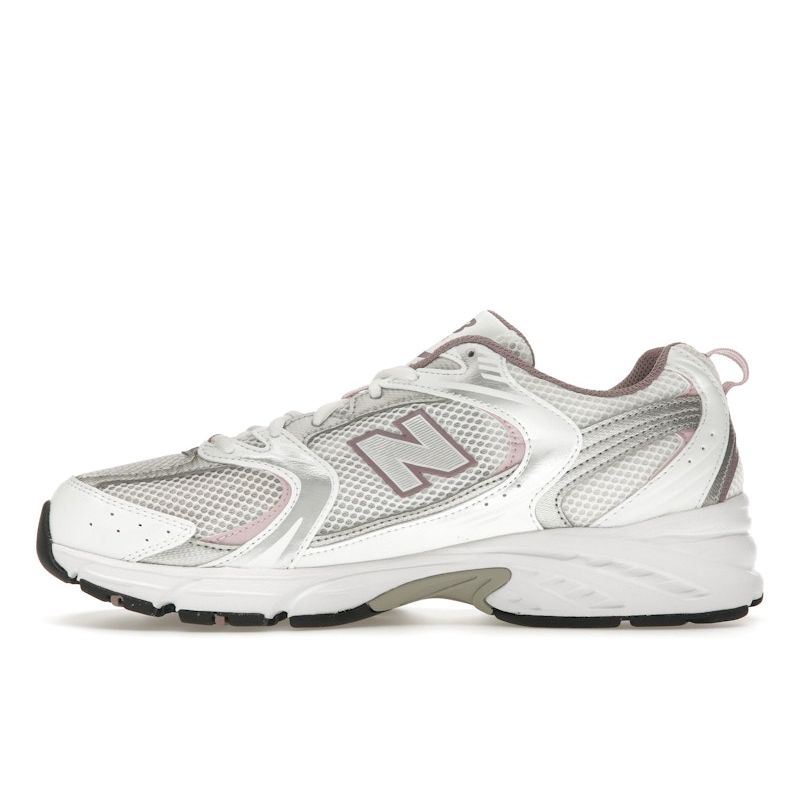 New Balance 530 White Silver Ice Wine Unisex Sneakers Silver-Metallic MR530SGC