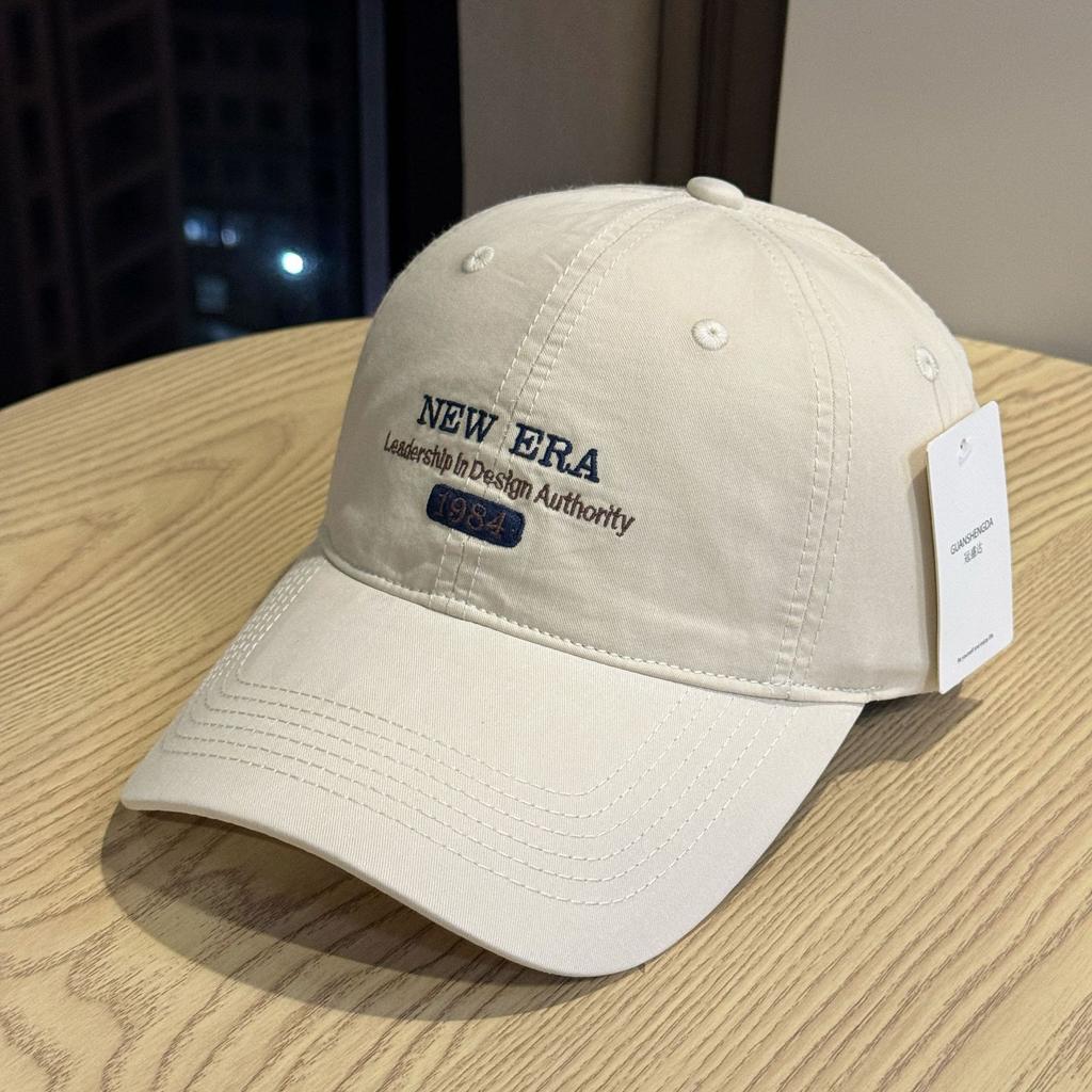 Кепка в корейском стиле с большими буквами, американской вышивкой, в стиле ретро, бейсболка, универсальная, с мягким верхом, подчеркивающая лицо, новая кепка с козырьком