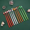 5Pcs Christmas Series Shake Pen 0.5Mm Neutral Pen Creative Cute Gel Pen Student Prizes Stationery School Office Supplies Gift