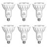 E11 LED Daylight 60W Type 760lm LED Bulb Spotlight AC100V PSE Certified 6 Pieces White, Equivalent, Non-dimmable