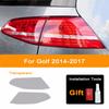 Высокое разрешение для Volkswagen VW Golf 7 8 MK7 2014-2025 Автомобильная фара черная защитная пленка задний фонарь прозрачная наклейка TPU