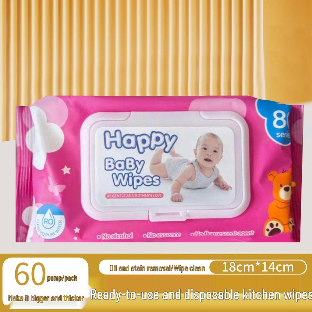 Мини влажные салфетки дорожный набор: 8 детских салфеток в упаковке, специально для детских рук