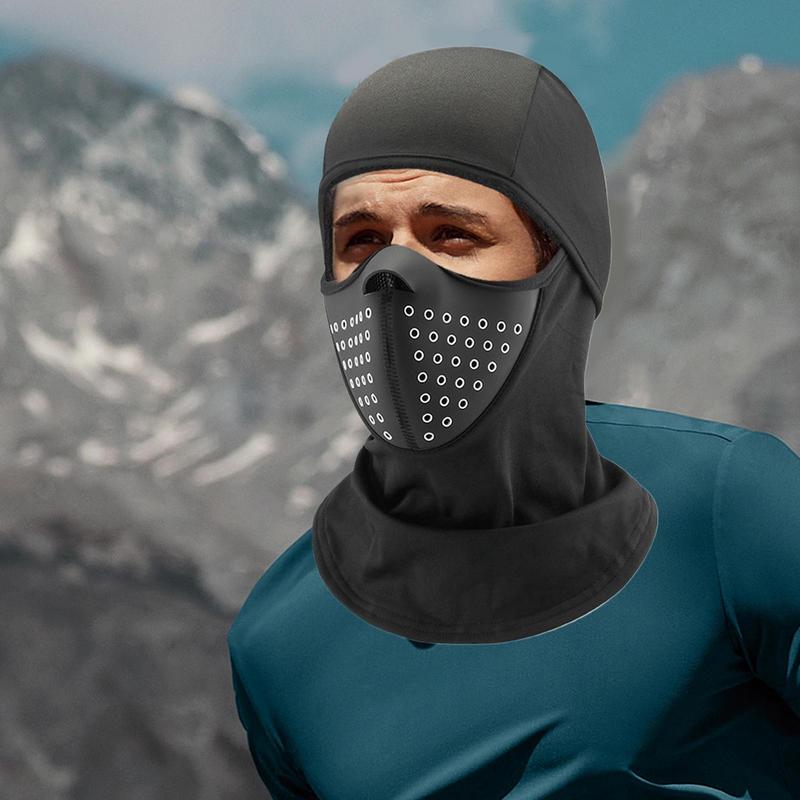 Зимний чехол для лица для мужчин, зимний шарф, утеплитель для шеи, мотоциклетный чехол для лица, дышащий, для мужчин, лыжный, зимний, полный, утеплитель для шеи