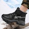 Winter New Plush Warm Medium and Large Children's Cotton Shoes