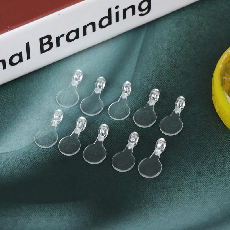 200 шт 16*8 мм акриловые прозрачные ювелирные крючки для поделок своими руками для кабошонов