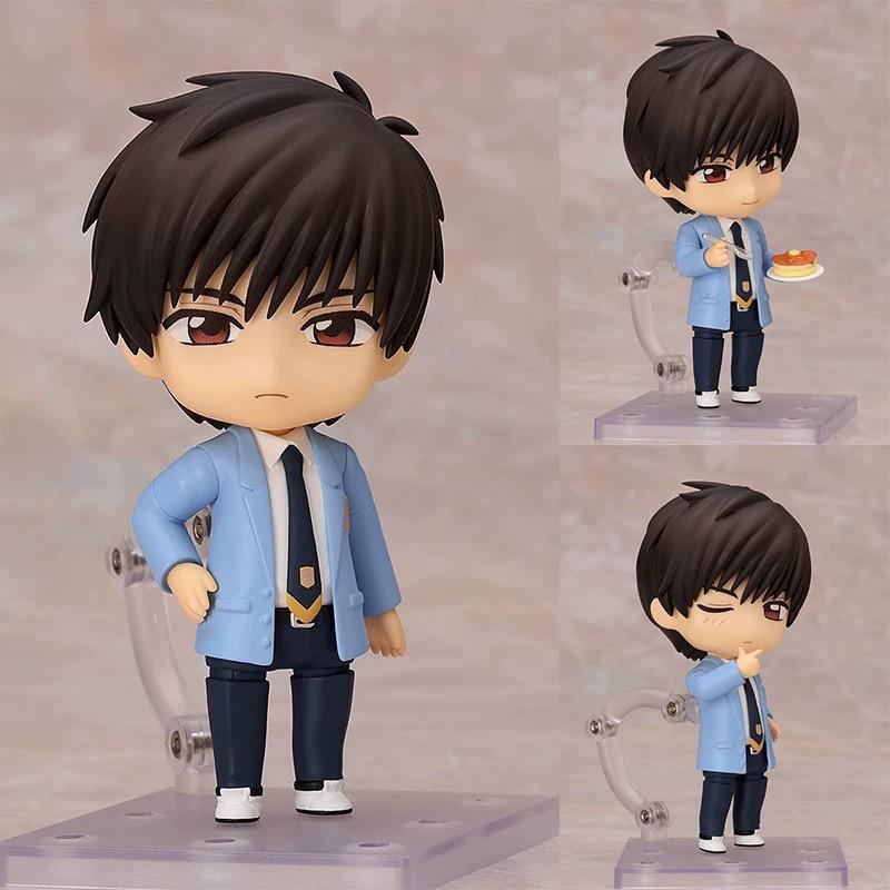 Q Version Anime Girl Figure: Cute, Beautiful, Replaceable Face Toy Ornament - Ideal Birthday Gift